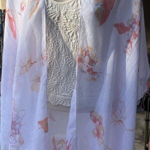 Floral Sheer Kimono